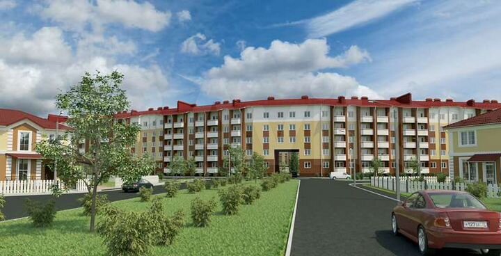 2-к. квартира, 55,5 м², 1/5 эт.