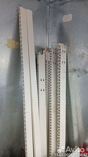 Стелажи консольные с недостатками и коцками б\у