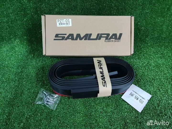 Сплиттер Универсальная губа на бампер Самурай