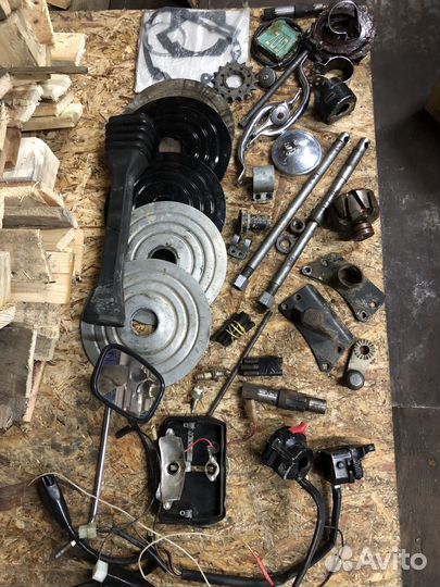 Запчасти на мотоцикл иж