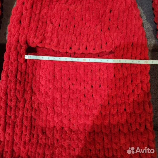 Балаклава вязаная с ушками