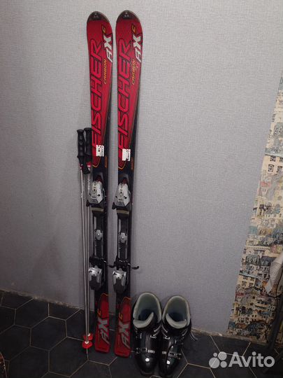 Горные лыжи комплект