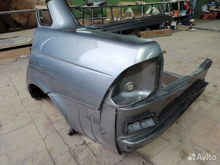 Крыло заднее левое приора седан