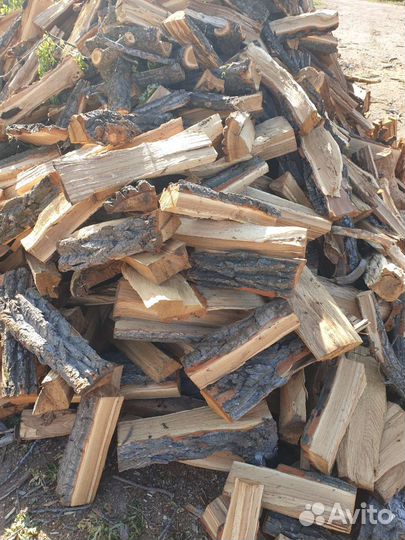 Дрова дубовые колотые