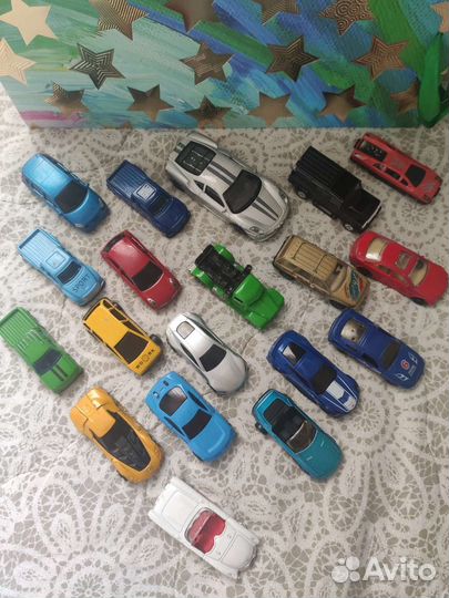 Детские машинки игрушки пакетом