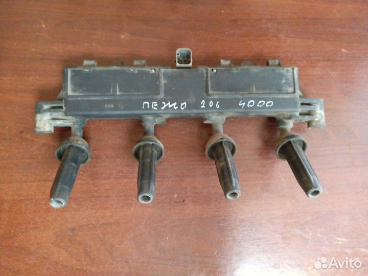 Катушка зажигания Peugeot 206 2A/C TU3JP 2001