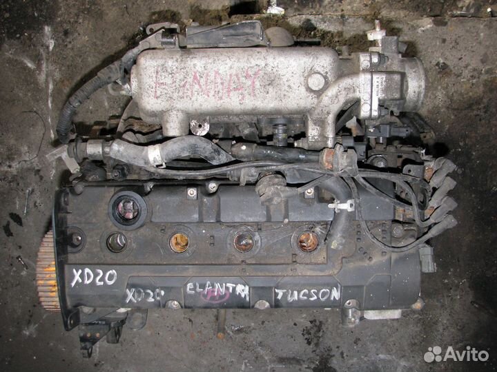 Kia Sportage Hyundai Tucson двигатель 2.0 16V 2002