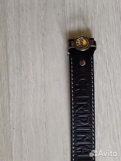 Мужской ремень с пряжкой