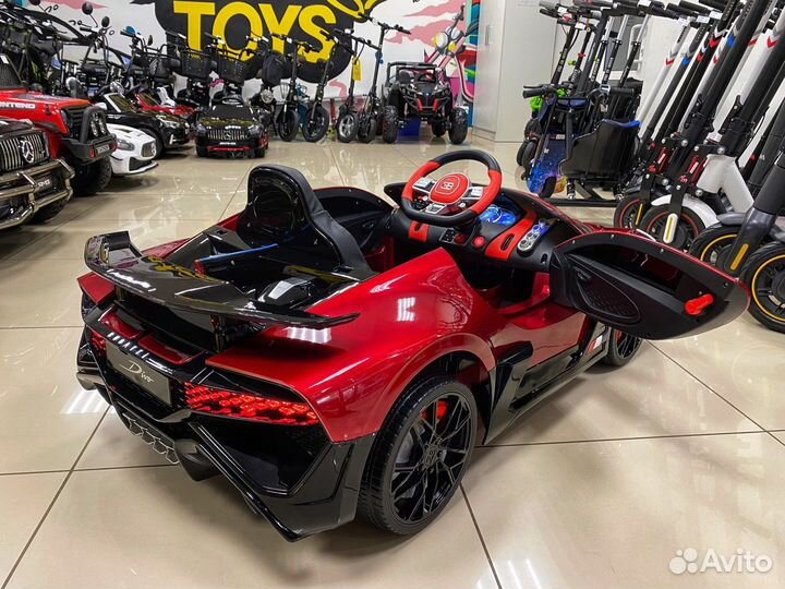 Электромобиль Bugatti Divo 12V