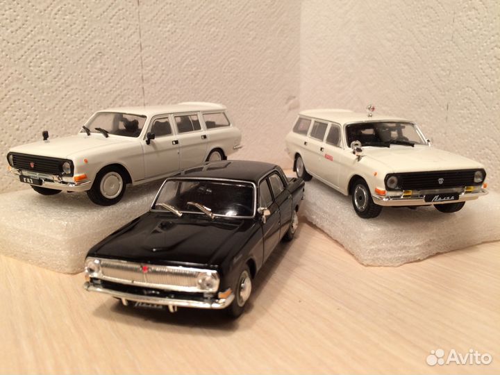 Волга от ал, анс, нап 1/43