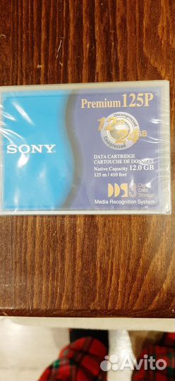 Sony Premium 125P data cartridge