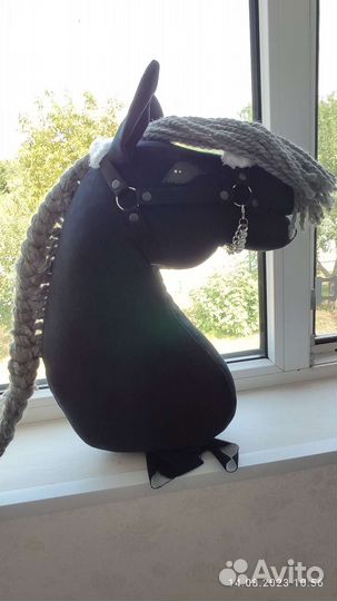 Хобби-хорс лошадь на палке