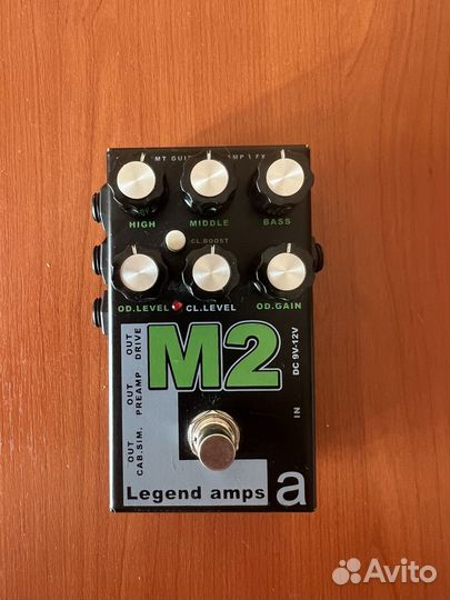 Гитарный предусилитель amt m2