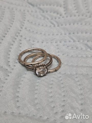 Серебрянное кольцо Pandora