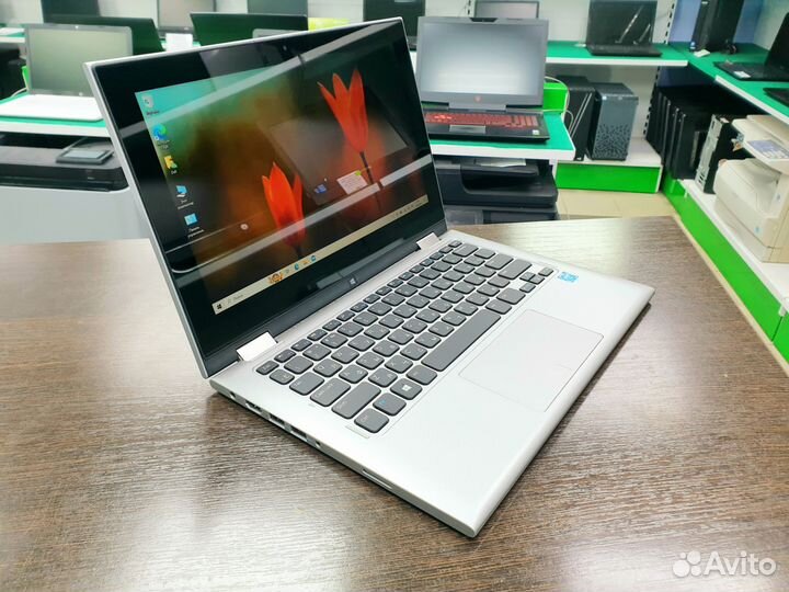 Ноутбук dell компактный шустрый сенсорный