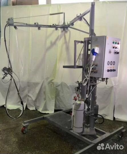 Оборуд. для автомат. формования стеклопластика