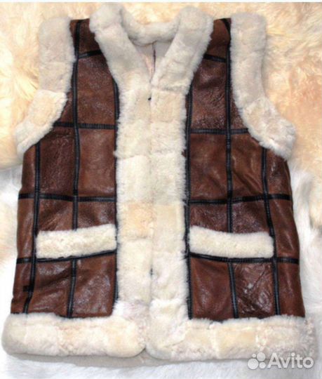 Жилетка из натурального меха