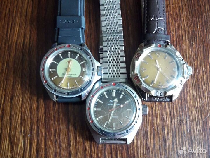 Часы Восток, Командирские СССР