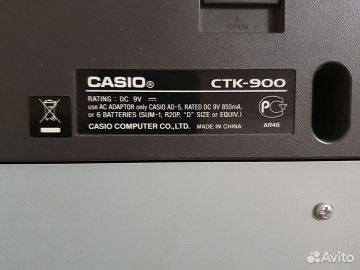 Синтезатор casio