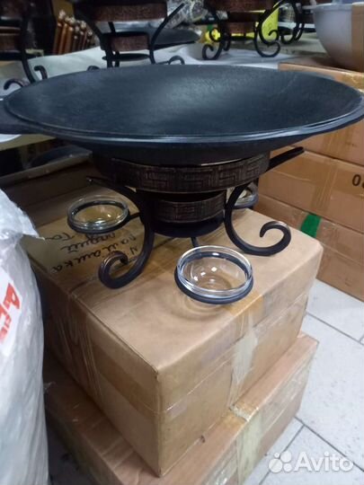 Садж чугунный с клеймом