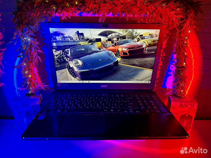Игровой ноутбук Acer i5/8GB/SSD/256GB/2видеокарты