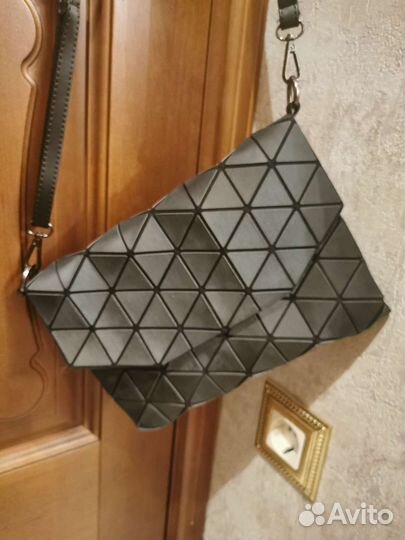 Сумка клатч чёрная