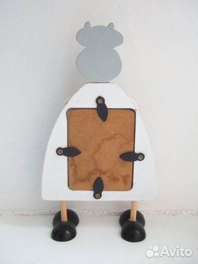 Фоторамка-корова, дерево