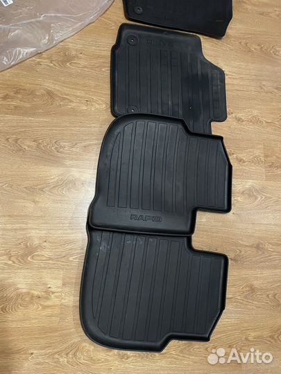 Коврики для skoda rappid