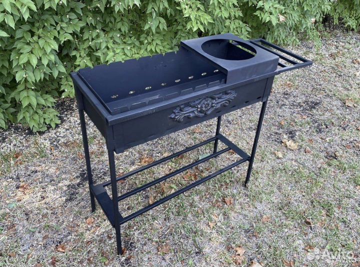 Мангал разборый 2 в 1 шашлык/плов 3мм