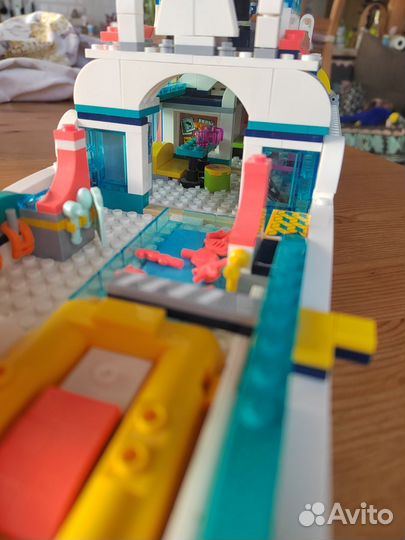 Lego friends яхта для спасательных операций