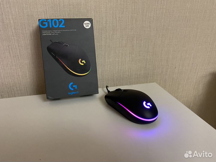 Игровая мышь logitech g102