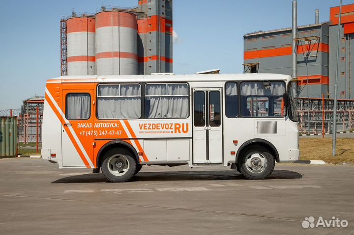 Заказ автобуса 23 места паз 3205