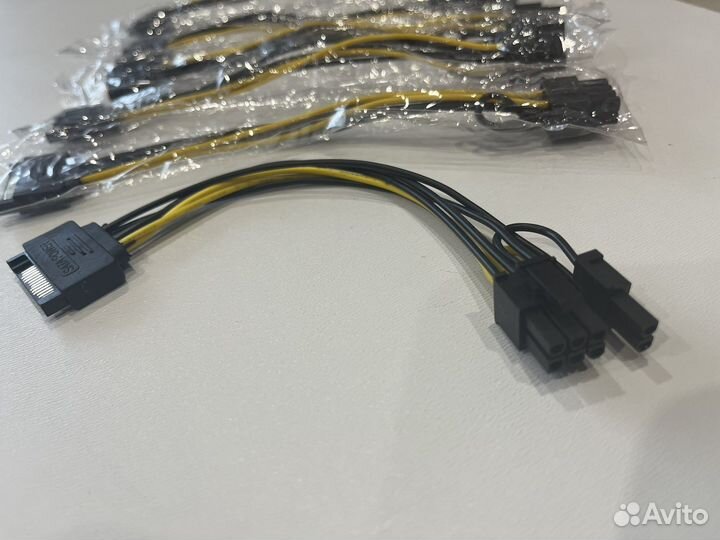 Переходник SATA 6+2 pin