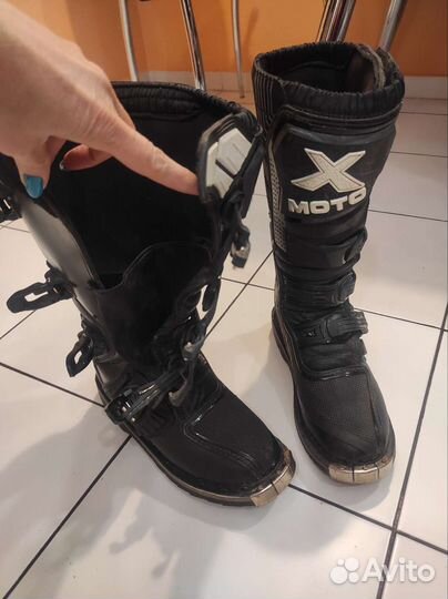 Мотоботы кроссовые 39 размер