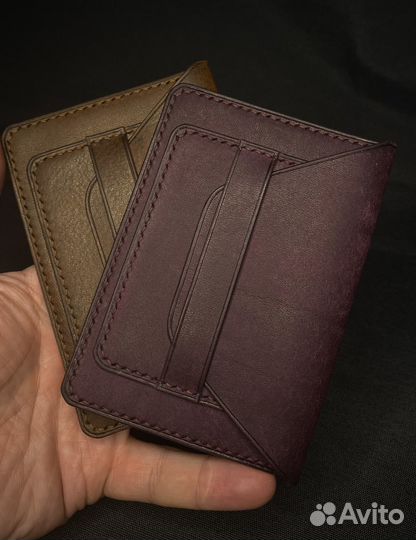 Кожаная обложка для автодокументов