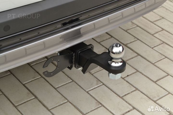 Фаркоп тсу под квадрат для geely Tugella 2020