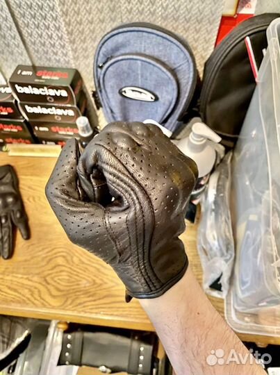 Перчатки кожаные размеры