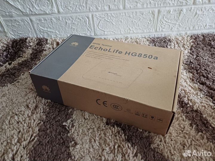 Gpon терминал Huawei EchoLife HG850a