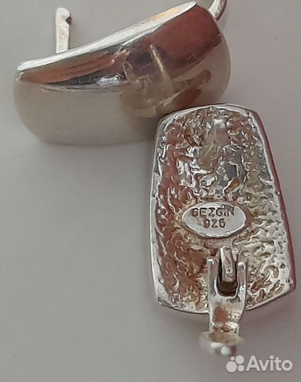 Серебряные серьги