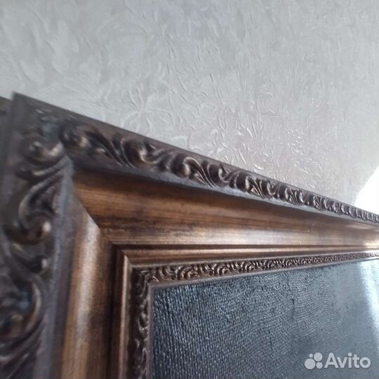 Картина маслом на холсте (бушующее море)