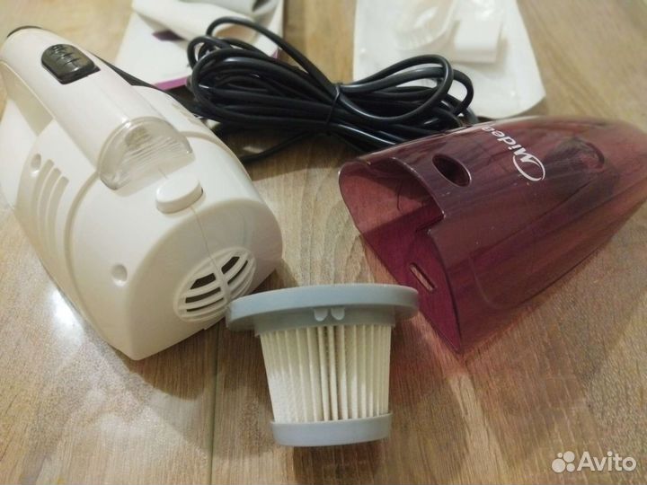 Пылесос для авто работает от прикуривателя