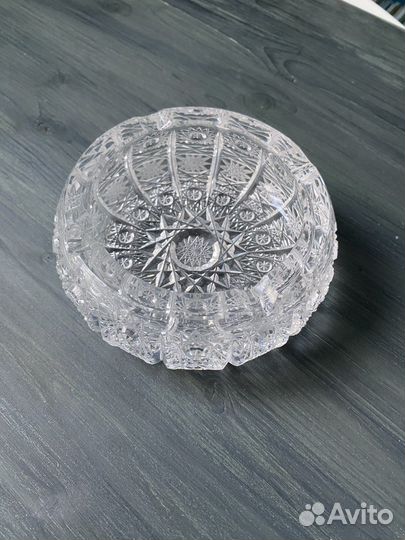 Пепельница 10 см., хрусталь, Aurum Crystal