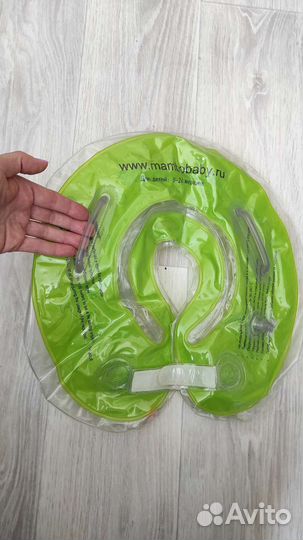 Детский круг для купания, очки,трубка для плавания