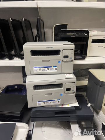 Лазерное мфу samsung SCX-3400 3 В 1/заправлен