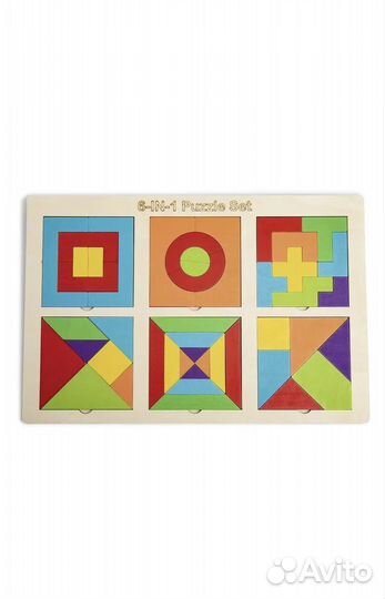 Развивающие игрушки Танграм/Деревянные пазлы