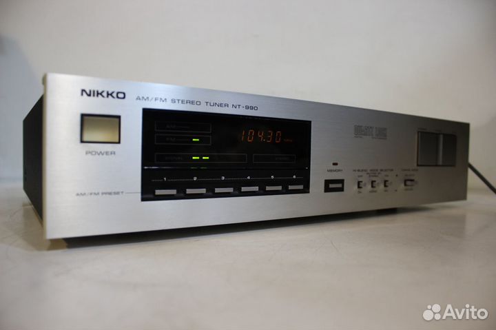 Nikko NT-990 Стерео Тюнер Japan