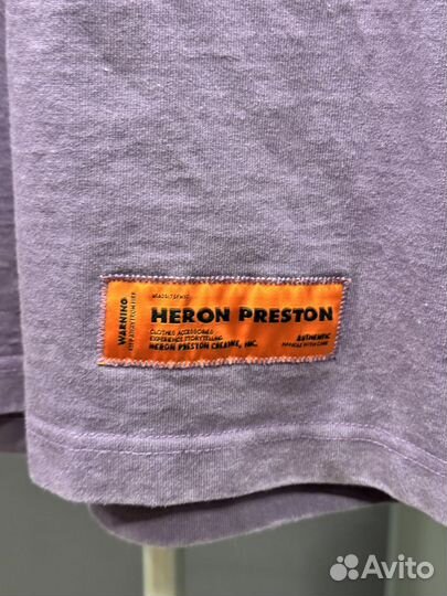 Футболка Heron Preston Стиль фиолетовая, оригинал