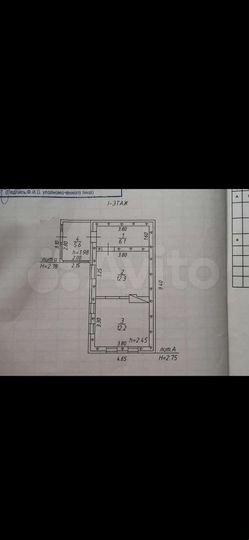 Дом 36 м² на участке 20 сот.