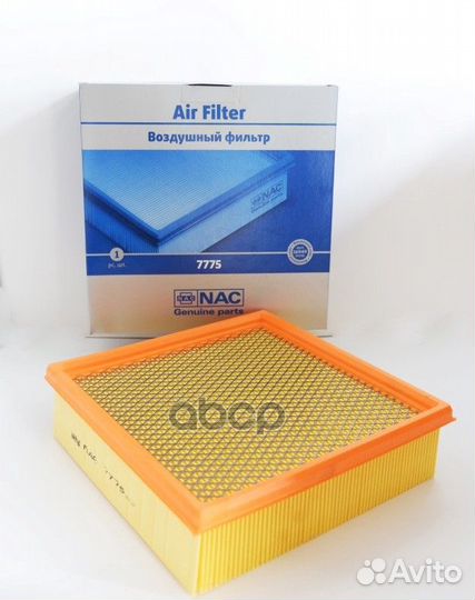 7775 NAC Эл.фильтр.оч.воздуха ваз инж с сеткой
