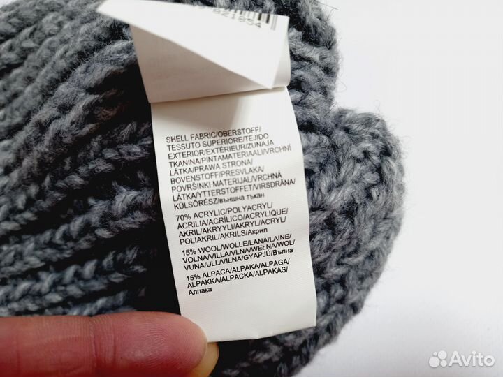 Шапка Ziener 54 альпака шерсть новая